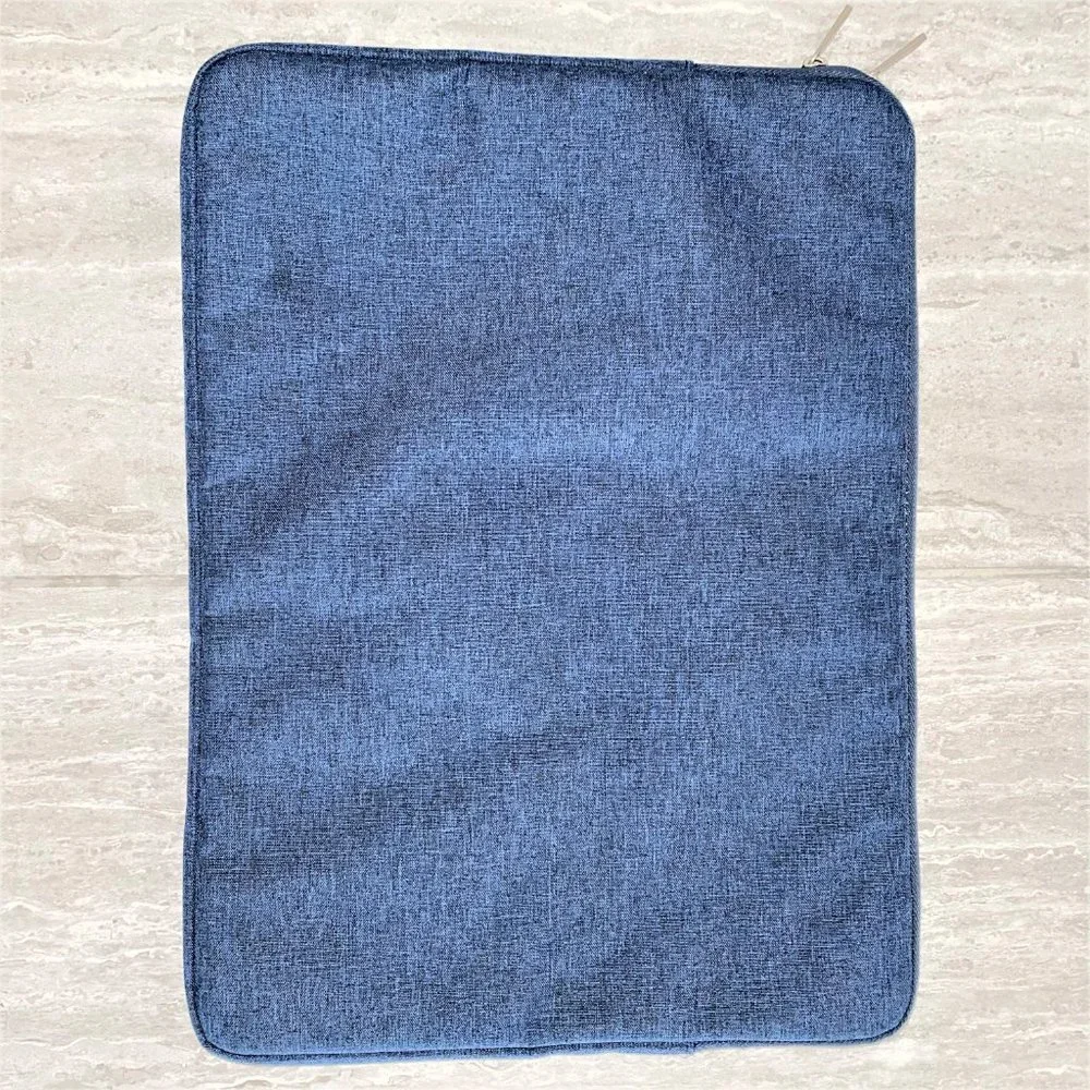 NIDOO 15 Inch Water Resistant Laptop Sleeve Case Protective Computer Cover Blue
